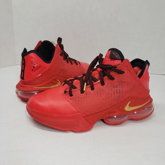 Nike Other - Nike LeBron 19 XIX Low Light Crimson Red Mens 8 Basketball Shoes DO9829-600